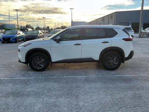 Glacier White 2021 Nissan Rogue S