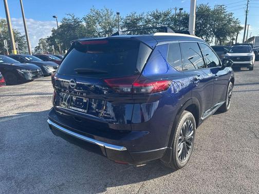 Deep Ocean Blue Pearl 2026 Nissan Rogue Platinum