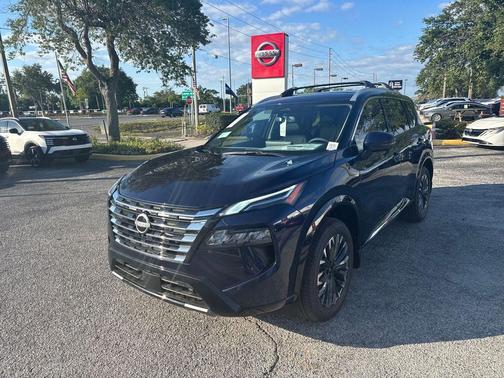 Deep Ocean Blue Pearl 2026 Nissan Rogue Platinum