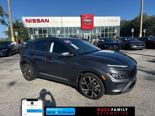 Thunder Gray 2022 Hyundai KONA Limited