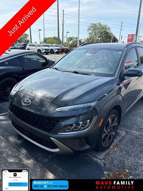 Thunder Gray 2022 Hyundai KONA Limited