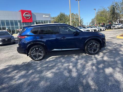 Deep Ocean Blue Pearl 2026 Nissan Rogue Platinum