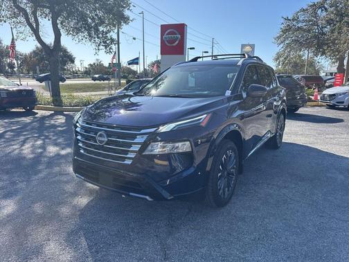 Deep Ocean Blue Pearl 2026 Nissan Rogue Platinum