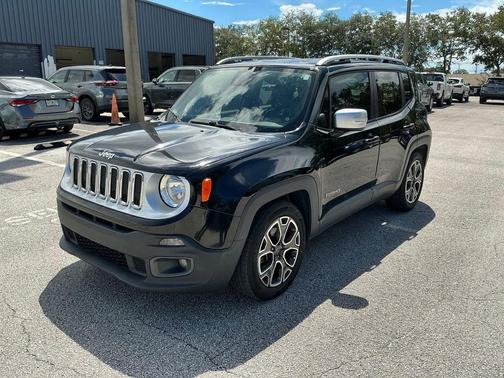 Black 2017 Jeep Renegade Limited
