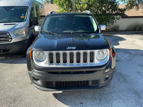 Black 2017 Jeep Renegade Limited
