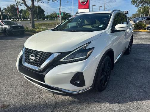 Pearl White Tricoat 2024 Nissan Murano Platinum FWD