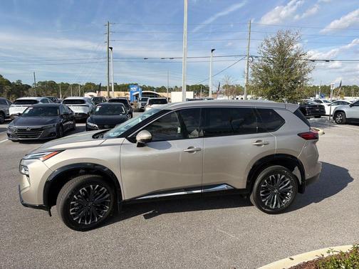 Champagne Silver Metallic 2026 Nissan Rogue Platinum