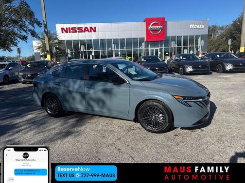 Atlantic Gray Metallic 2026 Nissan Sentra SV