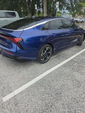Yacht Blue 2025 Kia K5 GT-Line