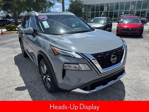 Boulder Gray Pearl 2023 Nissan Rogue Platinum