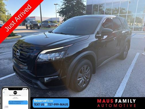 Super Black 2024 Nissan Pathfinder S 4WD