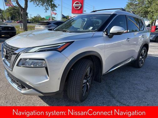 Brilliant Silver Metallic 2022 Nissan Rogue Platinum