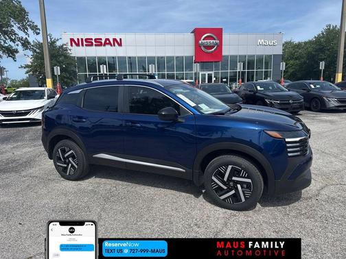 Deep Blue Pearl 2026 Nissan Kicks SV