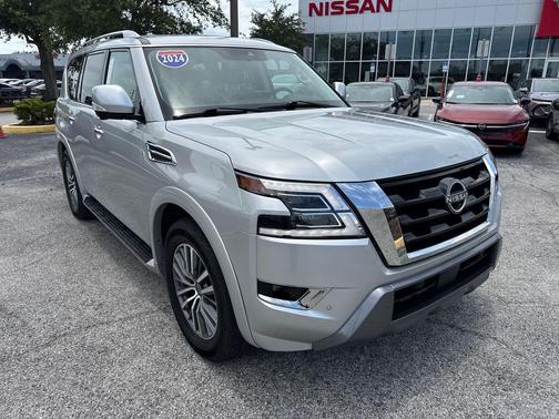 Brilliant Silver Metallic 2024 Nissan Armada SL 4WD