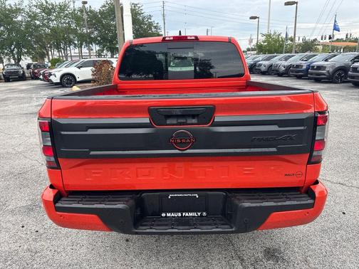 Afterburn Orange 2025 Nissan Frontier PRO-4X
