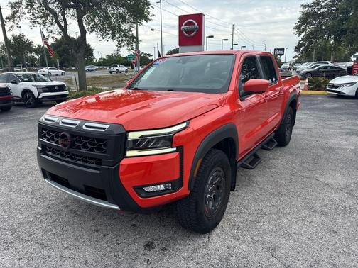 Afterburn Orange 2025 Nissan Frontier PRO-4X