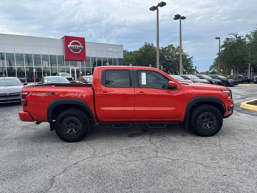 Afterburn Orange 2025 Nissan Frontier PRO-4X