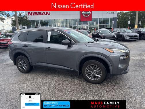 Gun Metallic 2021 Nissan Rogue S