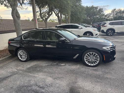 Jet Black 2021 BMW 530 530i