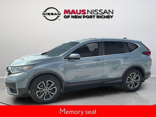 Gray 2021 Honda CR-V 2WD EX-L