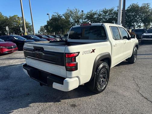 Glacier White 2026 Nissan Frontier PRO-X