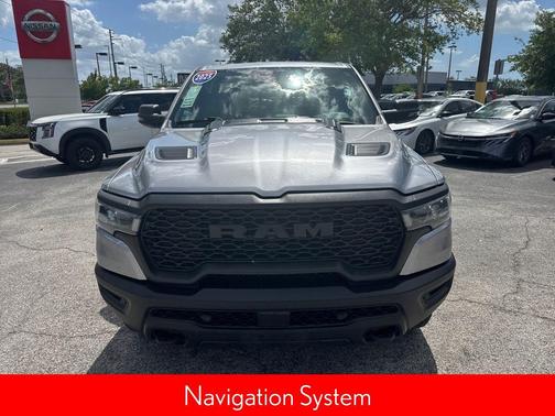 Billet Silver Metallic Clearcoat 2025 RAM 1500 Rebel