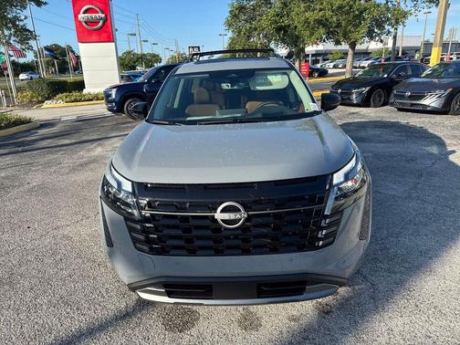 Boulder Gray Pearl 2026 Nissan Pathfinder Platinum