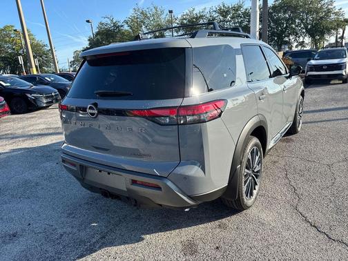 Boulder Gray Pearl 2026 Nissan Pathfinder Platinum