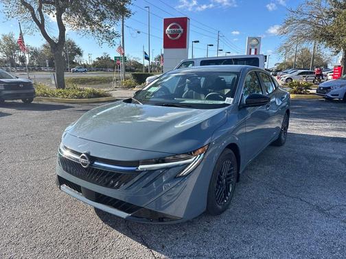 Atlantic Gray Metallic 2026 Nissan Sentra SV