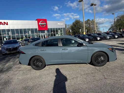 Atlantic Gray Metallic 2026 Nissan Sentra SV