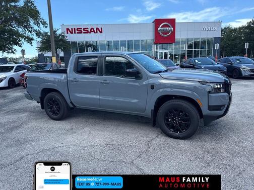 Boulder Gray Pearl 2026 Nissan Frontier SV