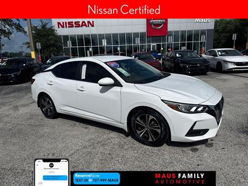 Fresh Powder 2022 Nissan Sentra SV