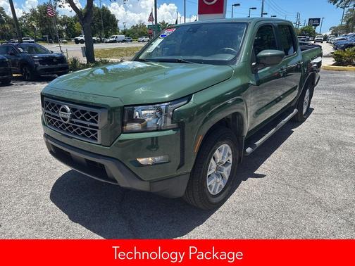 Tactical Green Metallic 2022 Nissan Frontier SV