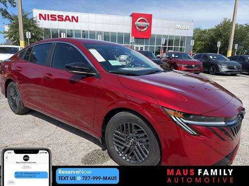 Scarlet Ember Tintcoat 2026 Nissan Sentra SV