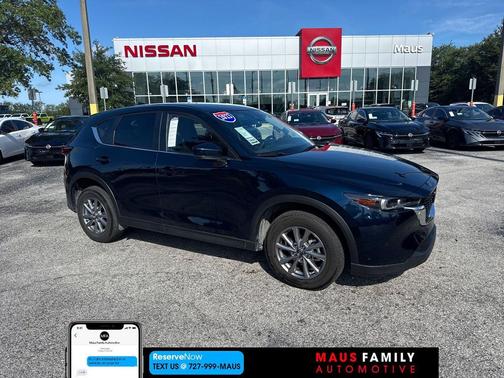 Deep Crystal Blue Mica 2023 Mazda CX-5 2.5 S Select Package