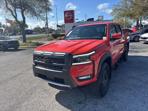 Afterburn Orange 2026 Nissan Frontier PRO-4X