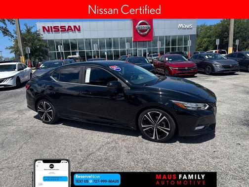 Super Black 2022 Nissan Sentra SR