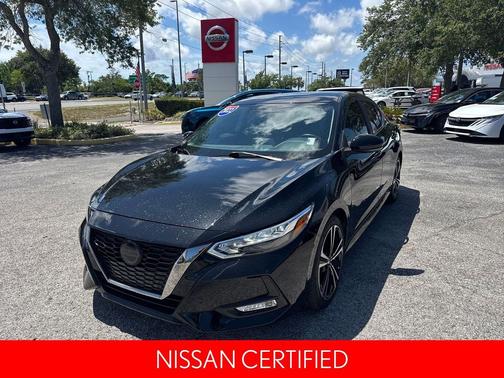 Super Black 2022 Nissan Sentra SR