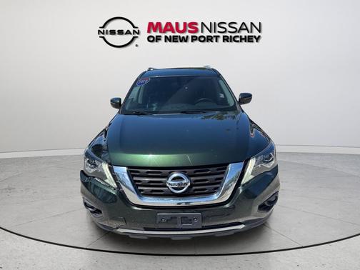 Midnight Pine Metallic 2019 Nissan Pathfinder Platinum