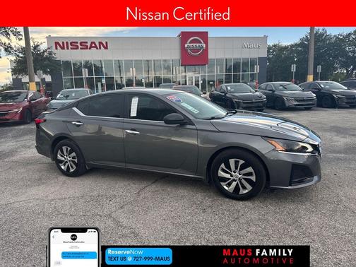 Gun Metallic 2025 Nissan Altima S FWD