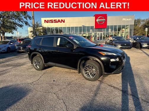 Super Black 2021 Nissan Rogue S