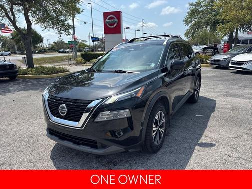Super Black 2021 Nissan Rogue SV