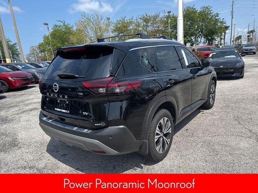 Super Black 2021 Nissan Rogue SV