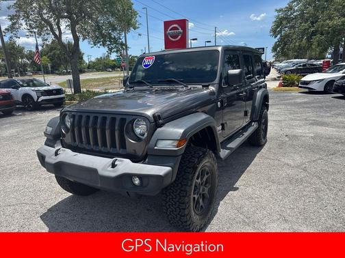 Granite Crystal Metallic Clearcoat 2020 Jeep Wrangler Unlimited Freedom 4x4