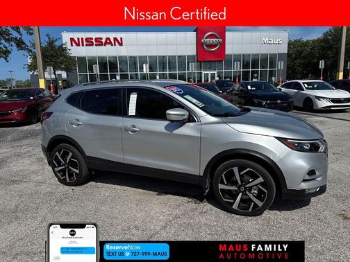 Brilliant Silver Metallic 2022 Nissan Rogue Sport SL