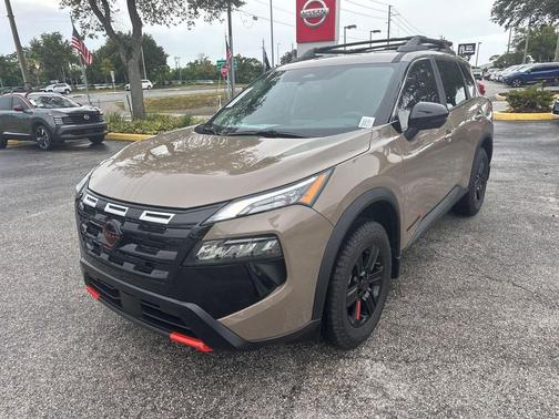 Baja Storm Metallic 2026 Nissan Rogue Rock Creek