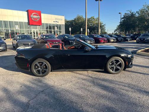 Shadow Black 2024 Ford Mustang EcoBoost Premium