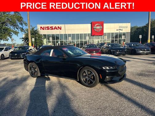 Shadow Black 2024 Ford Mustang EcoBoost Premium