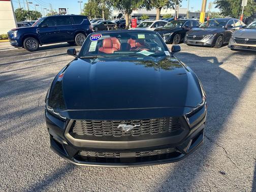 Shadow Black 2024 Ford Mustang EcoBoost Premium