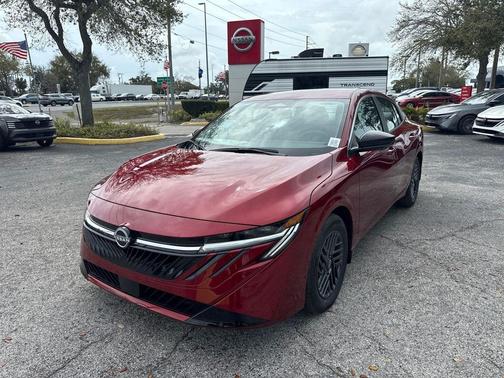 Scarlet Ember Tintcoat 2026 Nissan Sentra SV